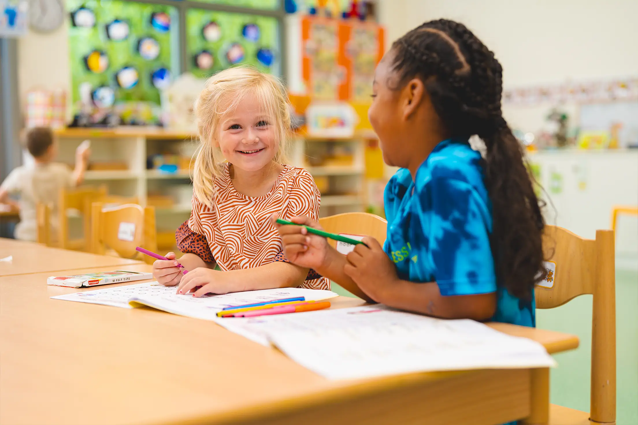 Kinderen lachen Bethelschool