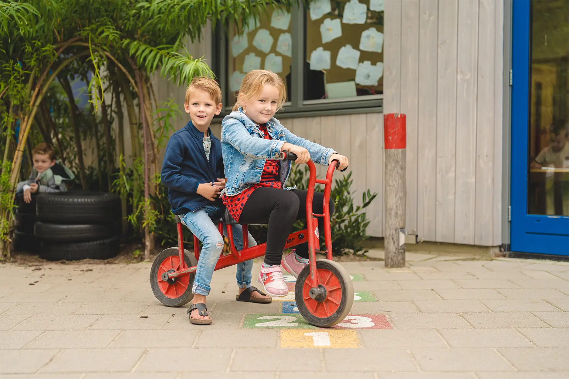 Schoolpein fiets Bethelschool